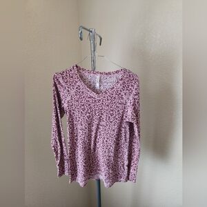 Cozy Pullover Long Sleeve Top.